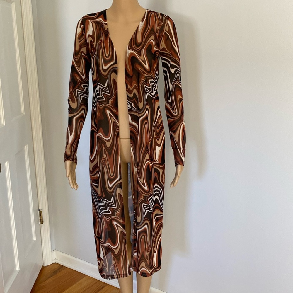 Sz M sheer cover up jacket! - Picture 1 of 6